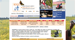 Desktop Screenshot of elektricka-vozitka.cz